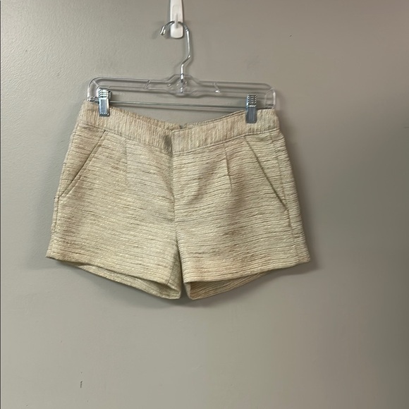 Banana Republic Cream High Waist Shorts - Picture 1 of 4